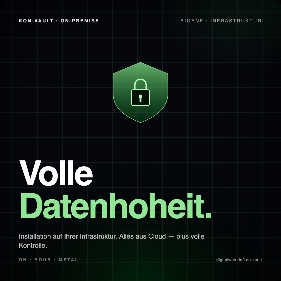 KON-VAULT On-Premise