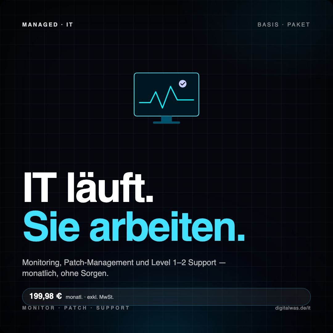 Managed IT – Basispaket